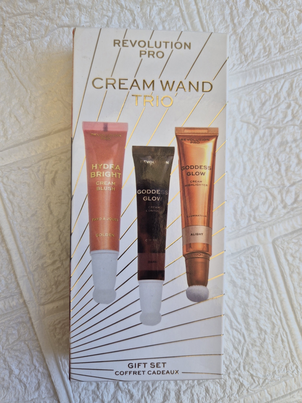 Revolution Cream Wand Trio - Gold, Bronze, Pink